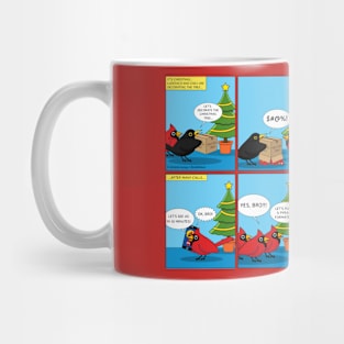 How to Decorate a Christmas Tree Comic Mug